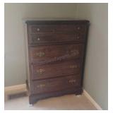 Bassett 4 Drawer Dresser 45x32x18