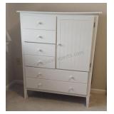 White Wooden Wardrobe Dresser 4ftx40x16