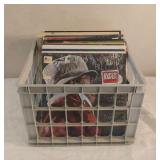 Crate of Assorted Records