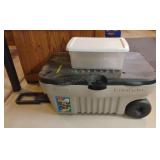 Rubbermaid Heavy Duty Wheeled Tote and More