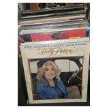 LPs. Collection of country and western albums. 17