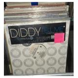 LPs. Collection of top ten chart albums and one