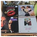 Video lazer disc movies. 14 total.