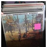 LPs. Collection of top ten chart albums and one