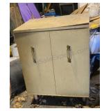 Mid century record cabinet. Top needs to be