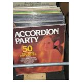 LPs. Collection of top ten chart albums and one