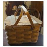 Picnic basket from Basketville Putney, Vermont.