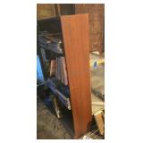 . Wooden bookshelf. 60ï¿½x30ï¿½x11ï¿½. Records not