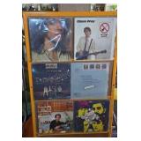 LPS. Peter Frampton, Glenn Frey, The Guess Who,