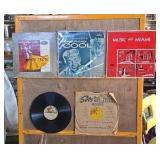 Vintage 10-in LPS. Various artists. Some albums