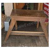 Piano bench with storage.  22ins tall.