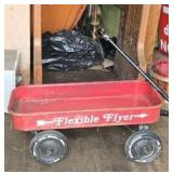 Vintage Flexible Flyer red wagon. 24x12.