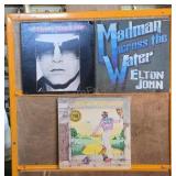 Lps. Trio of Elton John albums. Yellow Brick Road