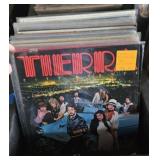 LPs. Collection of top ten chart albums and one