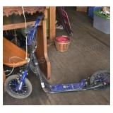 Mongoose scooter with front and rear friction