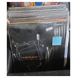 LPs. Collection of top ten chart albums and one