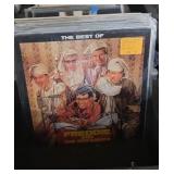 LPs. Collection of top ten chart albums and one