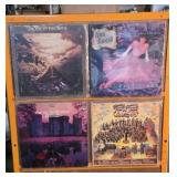 LPs. Jackson Browne, Linda Ronstadt, Donovan, and