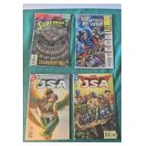 DC Comics. Superman and JSA. In protective
