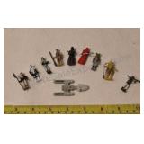 MicroMachine figures. StarWars characters