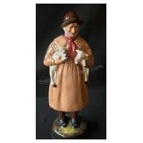 Royal Dalton "Lambing Time" figurine. 9ins.