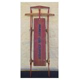 Vintage Yankee Clipper, rail sled. 49ins.