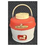 Vintage Poloron FunTex jug. Fiberglass,