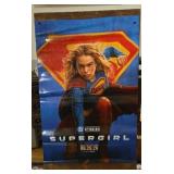 Official movie poster. "Supergirl". Reverse