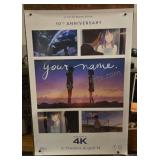 Official movie poster. "Your Name". Reverse