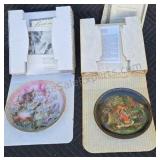 Collectible plates. W.S. George and Russian