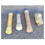Assorted civilian and Military flashlights