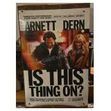 Official movie poster. "Is This Thing On?"