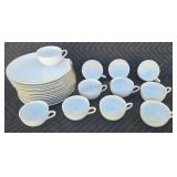 Vintage 50s bone china snack, or luncheon plate