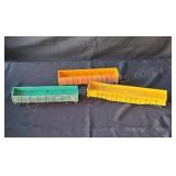 Vintage HO scale train cars