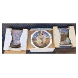 Knowles Co. Norman Rockwell collectible plates.