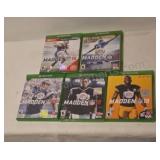 Xbox One Madden video game. 15, 16, 17, 18, and