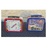 Miniature lunch boxes. 5ï¿½x5x2