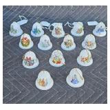 Disney porcelain collector bells.