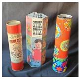 Vintage toys. Parts not verified.