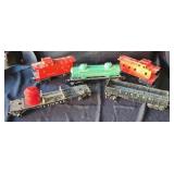 Lionel O gauge train cars.