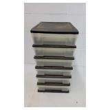 Plastic drawer organizer