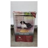 Retriever quick fold wire crate