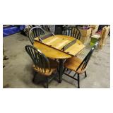 Table and 4 chairs