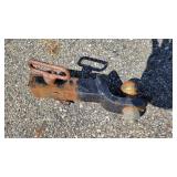 Hitch receiver with 2" ball