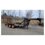 1987 WW gooseneck trailer