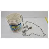 Bucket of small chain