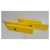 Pair of plastic planer boards