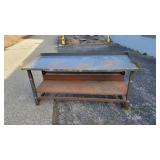 Workbench 30" deep 6 ft long