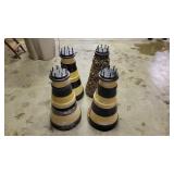 4 Lighthouse yard decorations