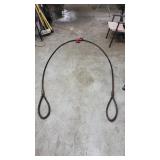 16 ft. 7/8 cable with 2 hooks